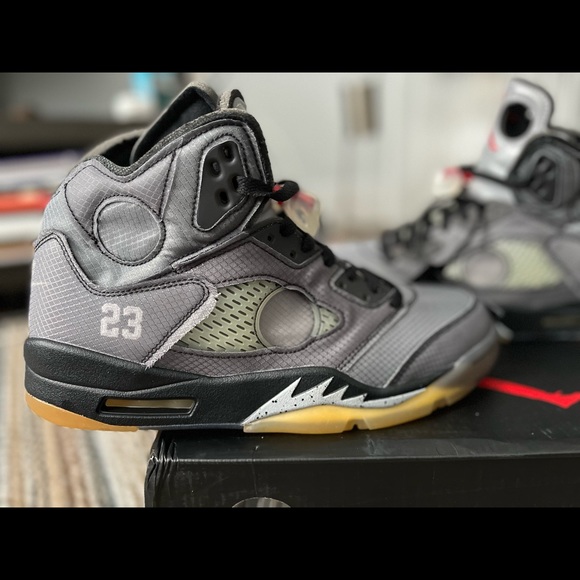 Off white Air Jordan 5 - Picture 6 of 11